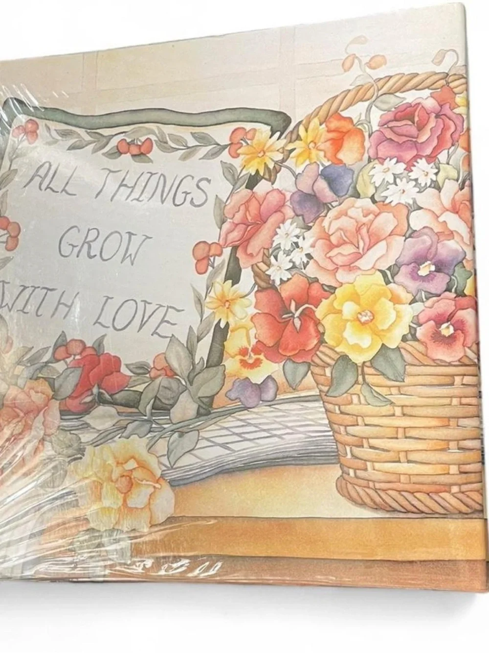 Lavie Fifth Avenue Collection New 2 Ring Photo Album 100 4x6 Floral Grow Love